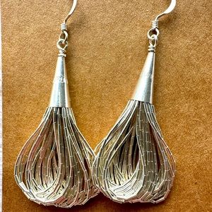 Sterling silver earrings 6g